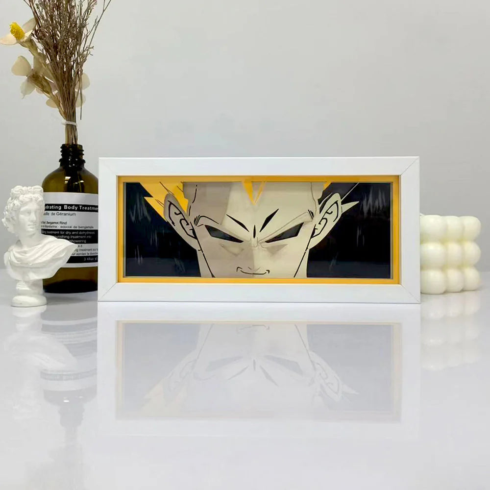 Boîte à lumière Dragon Ball Z Vegeta Super Saiyan