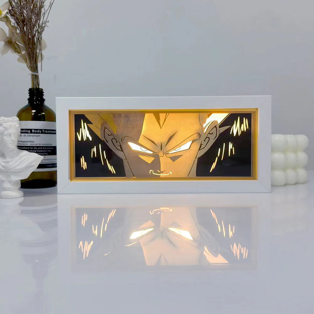 Boîte à lumière Dragon Ball Z Vegeta Super Saiyan