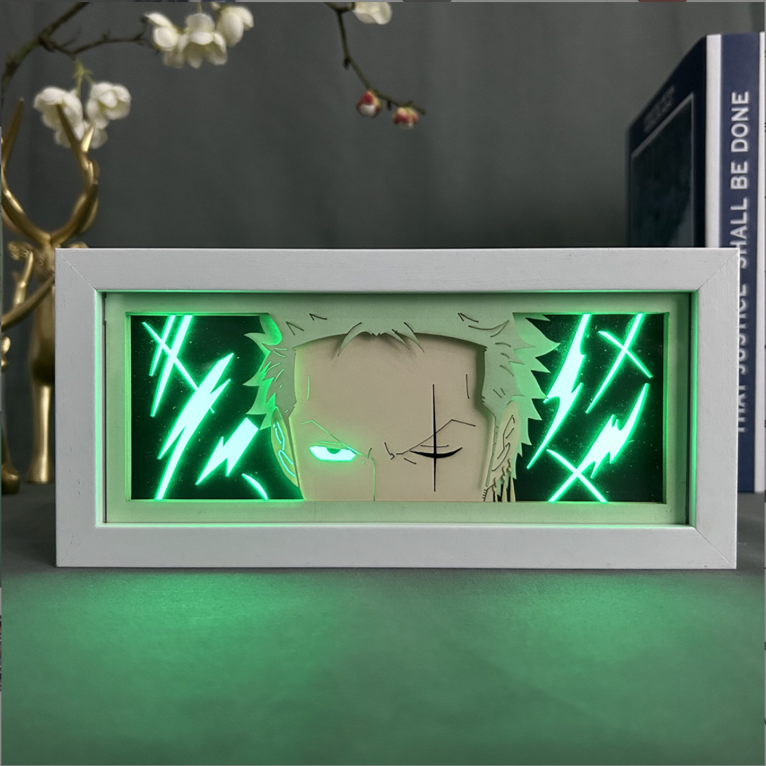 One Piece Zoro Light Box