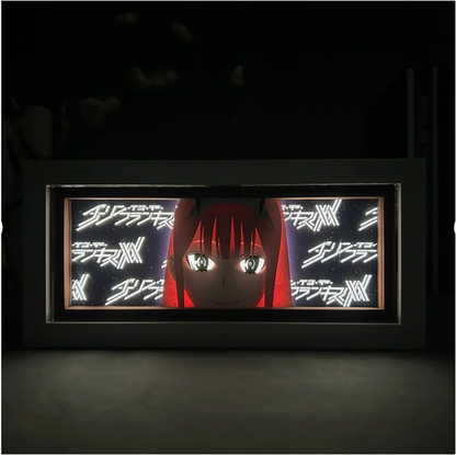 Chéri dans la boîte à lumière FRANXX Zero Two