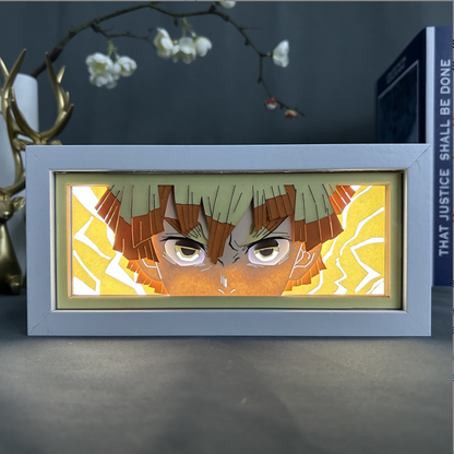 Demon Slayer Zenitsu Light Box