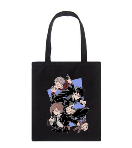 Jujutsu Kaisen Attack Tote Bag