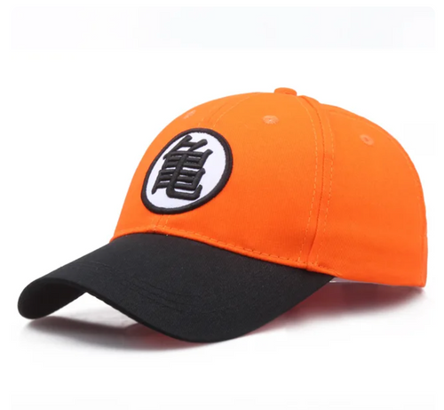 Cappellino ricamato con lettera V1 di Dragon Ball Z