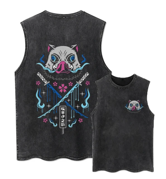 Demon Slayer Inosuke Hashibira Tank Top