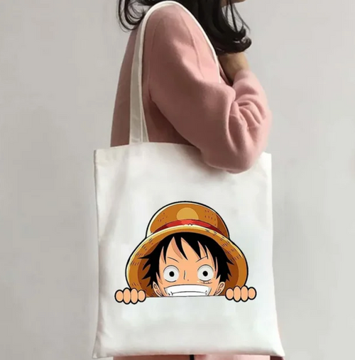 Borsa a tracolla con punta di Luffy di One Piece