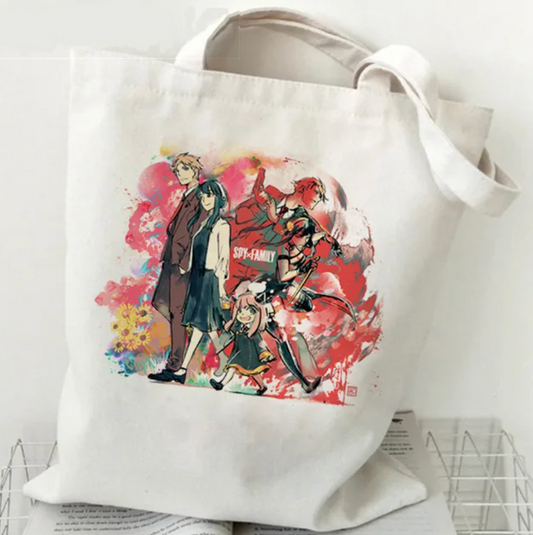 Spy x Family Art Tote Bag