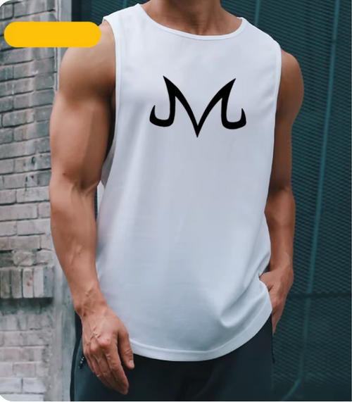 Dragon Ball Z Majin Logo Quick Dry Tank Top