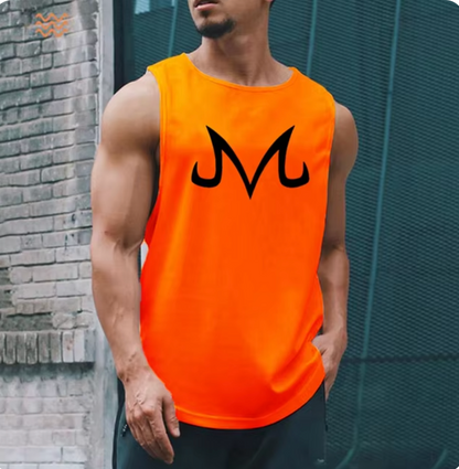 Dragon Ball Z Majin Logo Quick Dry Tank Top