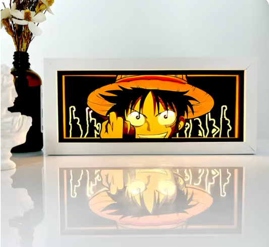 One Piece Luffy V2 Light Box