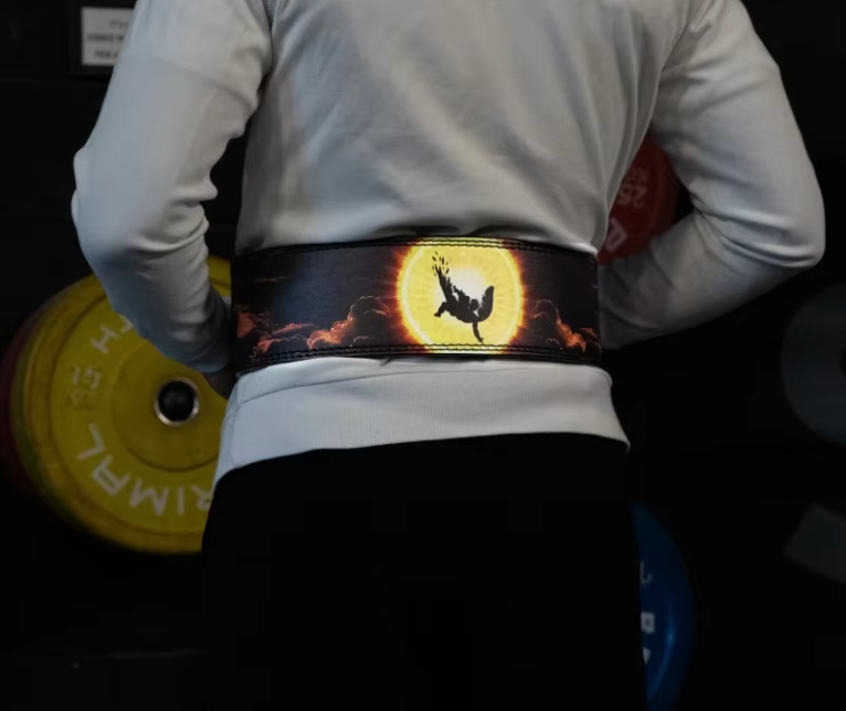 Icarus Falling Gym Lever Belt