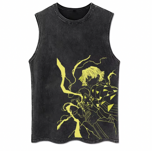 Demon Slayer Zenitsu V2 Tank Top