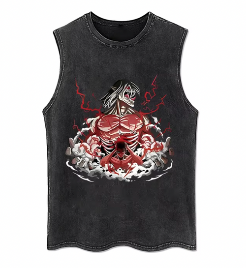 Attack on Titan Eren Yeager Attack Titan V3 Tank Top