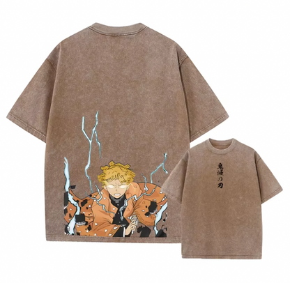 Demon Slayer Zenitsu's Rage T-Shirt