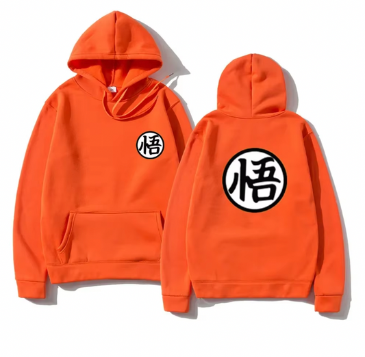 Dragon Ball Z Goku Kanji Hoodie