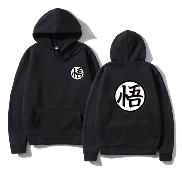 Dragon Ball Z Goku Kanji Hoodie