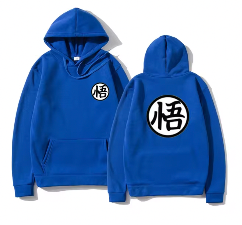 Dragon Ball Z Goku Kanji Hoodie