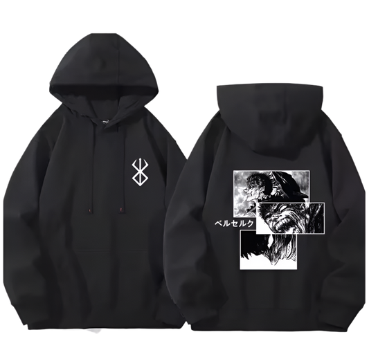 Berserk Guts V6 Kapuzenpullover