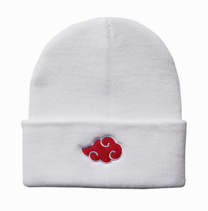 Beanie mit „Naruto Akatsuki“-Wolkenstickerei