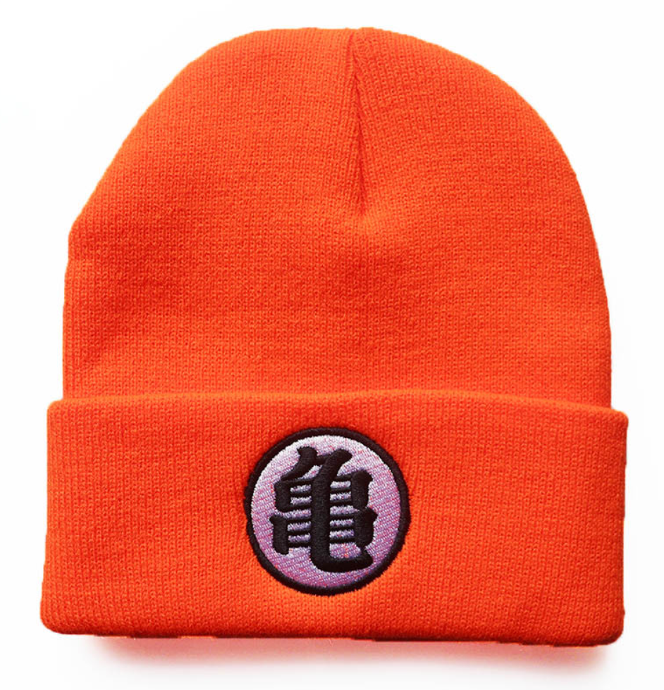 Bonnet brodé Kanji de Maître Roshi de Dragon Ball Z