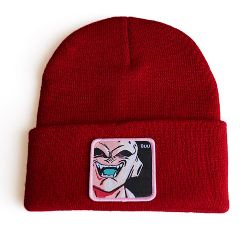 Beanie mit aufgesticktem „Devil Buu“-Aufnäher von Dragon Ball Z