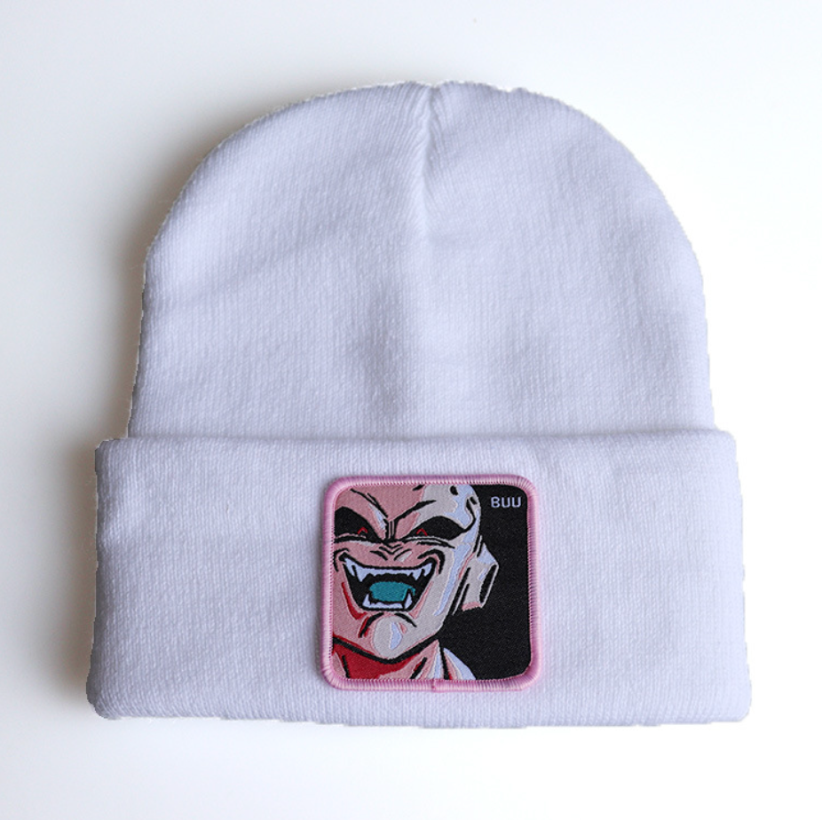 Beanie mit aufgesticktem „Devil Buu“-Aufnäher von Dragon Ball Z