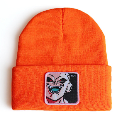 Beanie mit aufgesticktem „Devil Buu“-Aufnäher von Dragon Ball Z