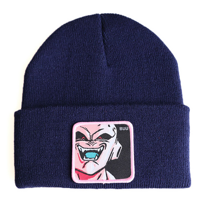 Beanie mit aufgesticktem „Devil Buu“-Aufnäher von Dragon Ball Z