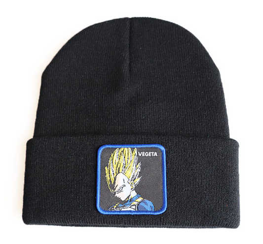 Bonnet brodé avec patch Vegeta Dragon Ball Z