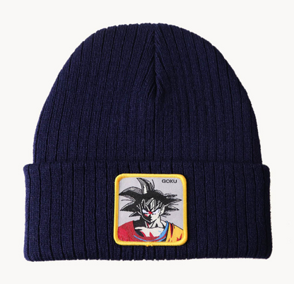 Dragon Ball Z Goku Patch Embroidered Beanie