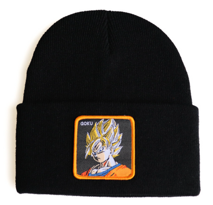 Berretto ricamato con toppa Dragon Ball Z Goku SS1