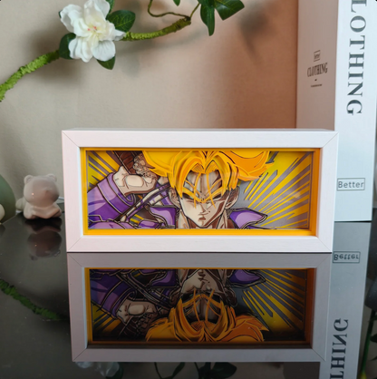 Boîte à lumière Dragon Ball Z Trunks Super Saiyan