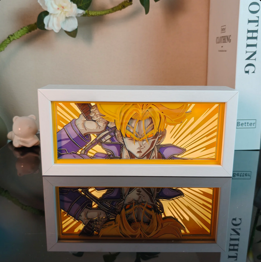 Boîte à lumière Dragon Ball Z Trunks Super Saiyan