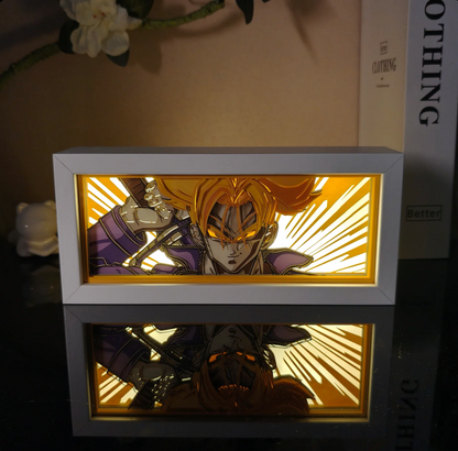 Boîte à lumière Dragon Ball Z Trunks Super Saiyan