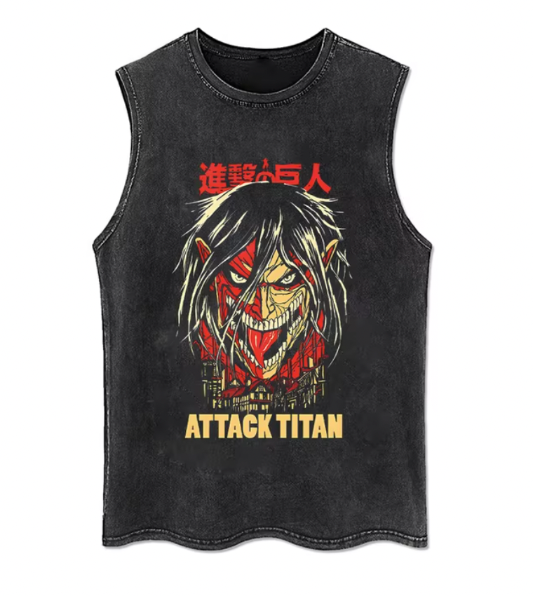 Attack on Titan Eren Yeager Attack Titan V2 Tank Top