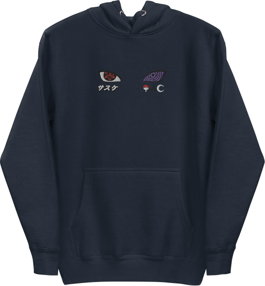 Naruto – Sasukes Erwachen – Kapuzenpullover (bestickt)