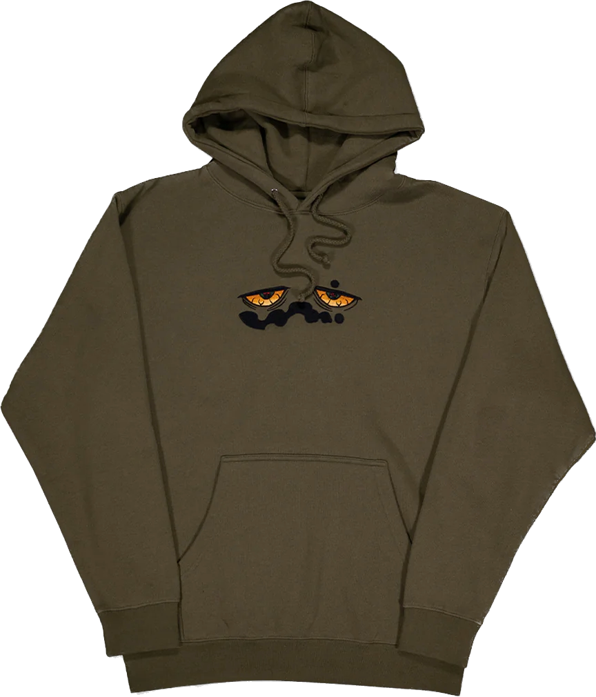 Demon Slayer – Upper 6 (GV) Kapuzenpullover (bestickt)