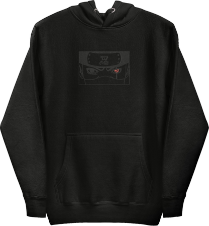 Naruto – Kakashi V2 Blackout-Kapuzenpullover (bestickt)