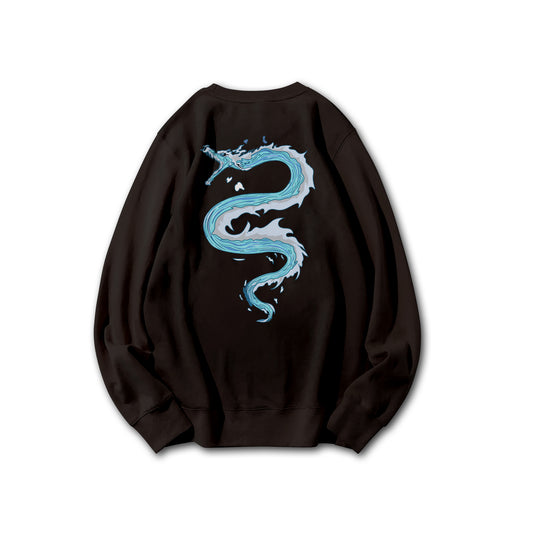 Blade of the Demon Hunters Giyu Tomiyoka Water Dragon Sweatshirt