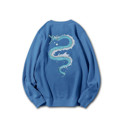 Blade of the Demon Hunters Giyu Tomiyoka Water Dragon Sweatshirt