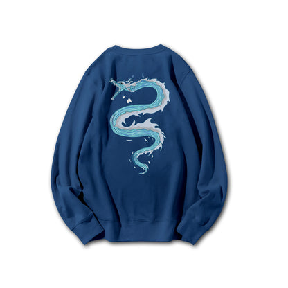 Blade of the Demon Hunters Giyu Tomiyoka Water Dragon Sweatshirt