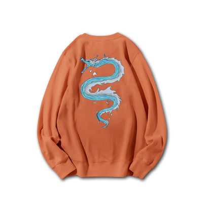 Blade of the Demon Hunters Giyu Tomiyoka Water Dragon Sweatshirt