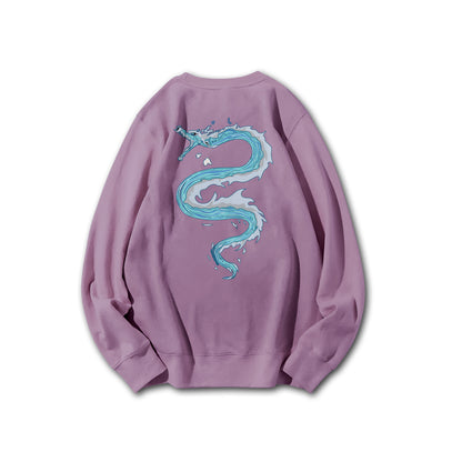 Blade of the Demon Hunters Giyu Tomiyoka Water Dragon Sweatshirt