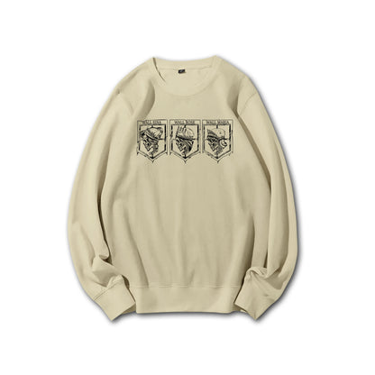 Attack on Titan Aufklärungstrupp Kapuzenpullover