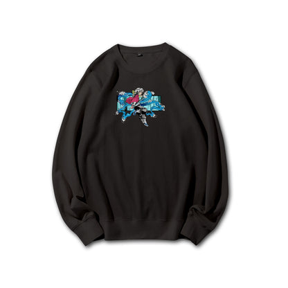 Blade of the Demon Hunters Giyu Tomiyoka Water Dragon Sweatshirt