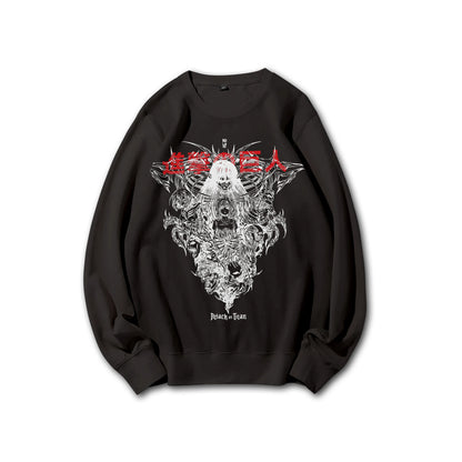 Attack on Titan Aufklärungstrupp Kapuzenpullover
