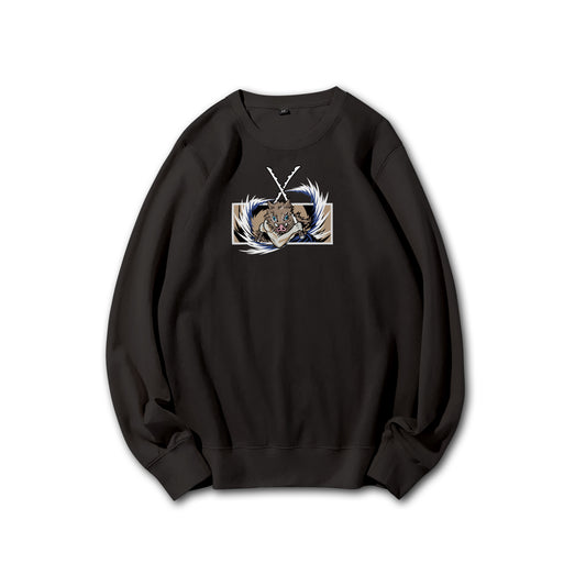 Blade of the Demon Hunters Inosuke Hashibara Sweatshirt