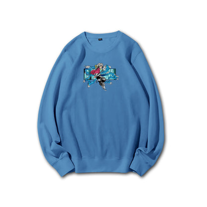 Blade of the Demon Hunters Giyu Tomiyoka Water Dragon Sweatshirt
