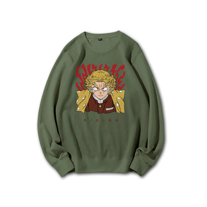 Blade of the Demon Hunters Zenitsu's Rage V2 Sweatshirt