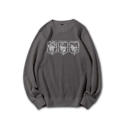 Attack on Titan Aufklärungstrupp Kapuzenpullover