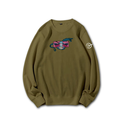 Hidden Leaf Shinobi Hashirama Senju Wood Dragon Sweatshirt